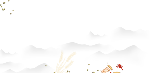 增甘以養(yǎng)脾氣五谷雜糧灰色中國風展板